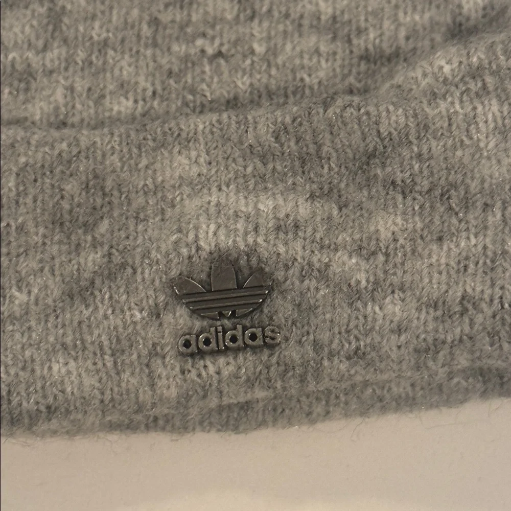 (2) Adidas Black and‎ Gray Beanie Duo - Picture 3 of 4
